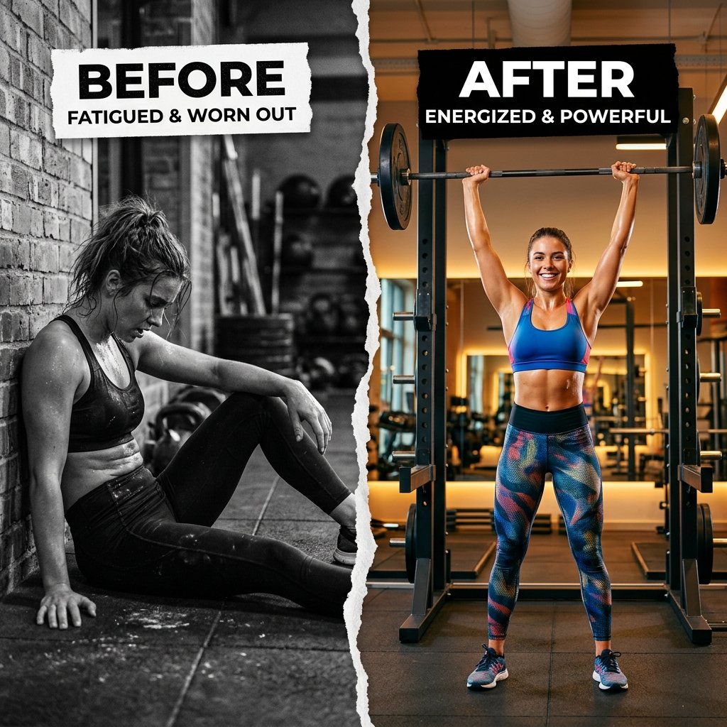 Fitness Gym Shilajit Transformation